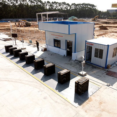 ساختار U Beam 50 Ton 3x15m OIML Digital Weighbridge