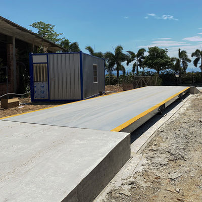 پلت فرم فولادی OIML III 100 تن کامیون باسکول